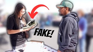 He Had Fake Travis Scott Olive’s!