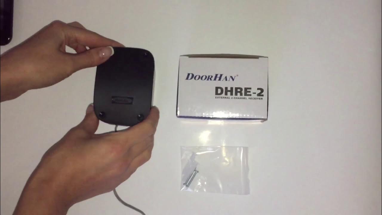 Приемник внешний DoorHan DHRE-2 433 МГц - YouTube