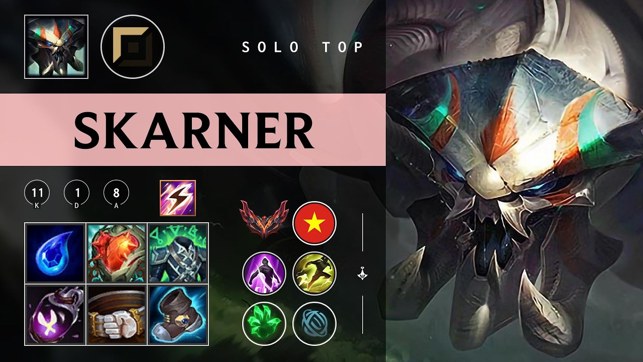 Skarner Top vs Sylas - VN Grandmaster Patch 26.04
