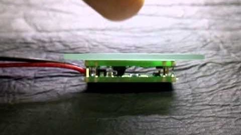 Capacitive Touch switch!! Test!! -Glass-