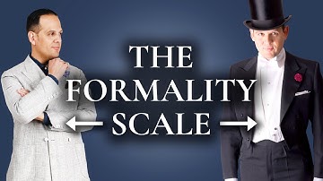 The Formality Scale: How Men