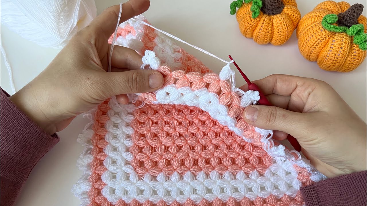 Bir Günde Çeyizlik Bohçalık Kare Lif Örelim mi 💕🧶 Kutu Tekniği Kolay Kare Lif Modelleri #lifmodeli