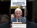 WATCH: Anthony Fauci Invokes Fifth Amendment, Declines To Answer at Rand Paul Hearing | N18G
