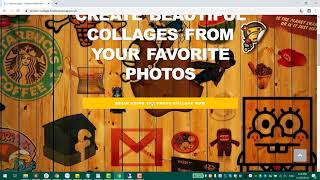 How to create Photo Collage online for Free in Google Chrome screenshot 5