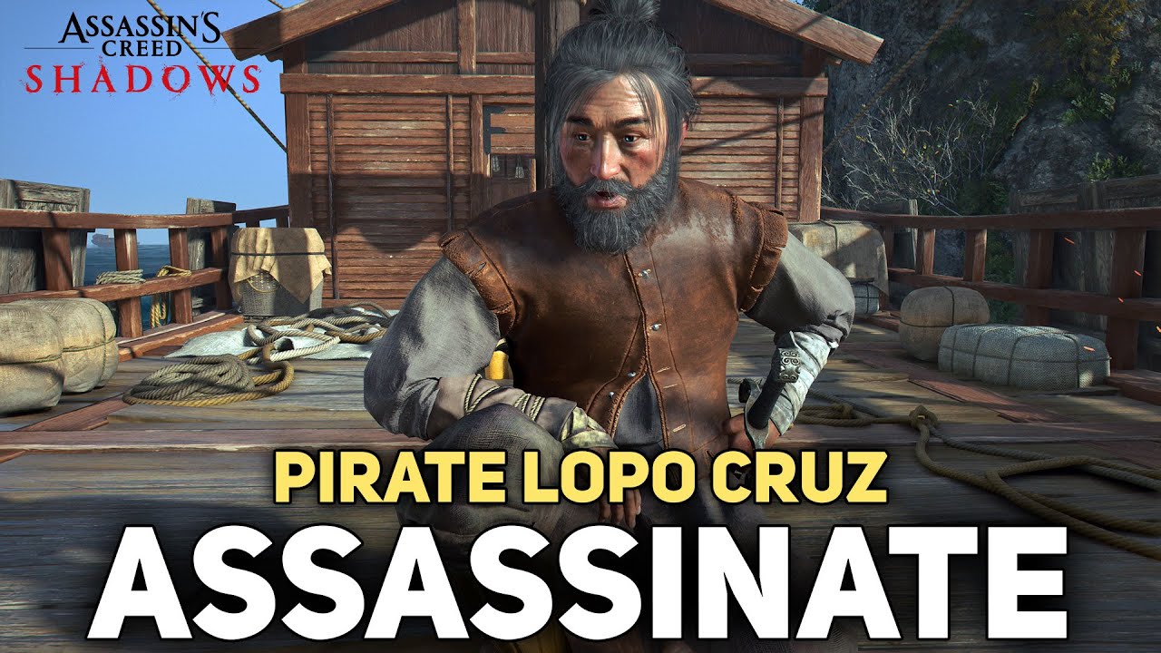 Assassinate Lopo Cruz - the Pirate Alliance - Assassins Creed Shadows