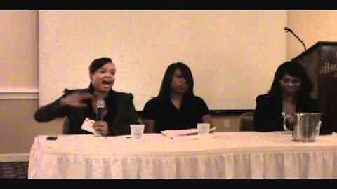 Foster Care Alumni LaTasha C. Watts & Tanisha A. Cunningham speaking on Youth Connecting
