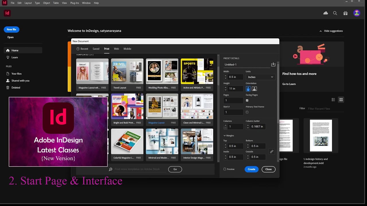 Indesign Book Design Interface #Adobe InDesign #interface #publishing #book design #graphics #social ...