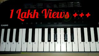 jeeta-tha-jiske-liya-from-dilwale-tutorial-on-paino-casio-sa-47-by-madan-mali