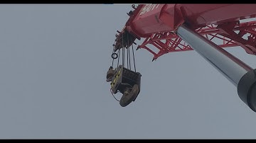 Mobile crane Anti- two block, mobile crane overload, wire rope inspection, SANY