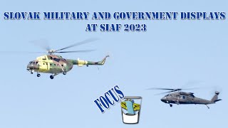 SIAF 2023: Slovak air force and government services