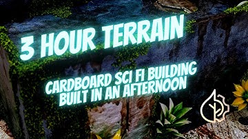 Quick and Easy DIY Sci-fi 40K Building Terrain Tutorial (took less than 3 Hours!)