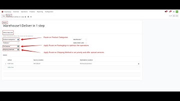 #odoo17 How to setup Inventory Routes on Product Packagings | Shipping Methods | Product Categories