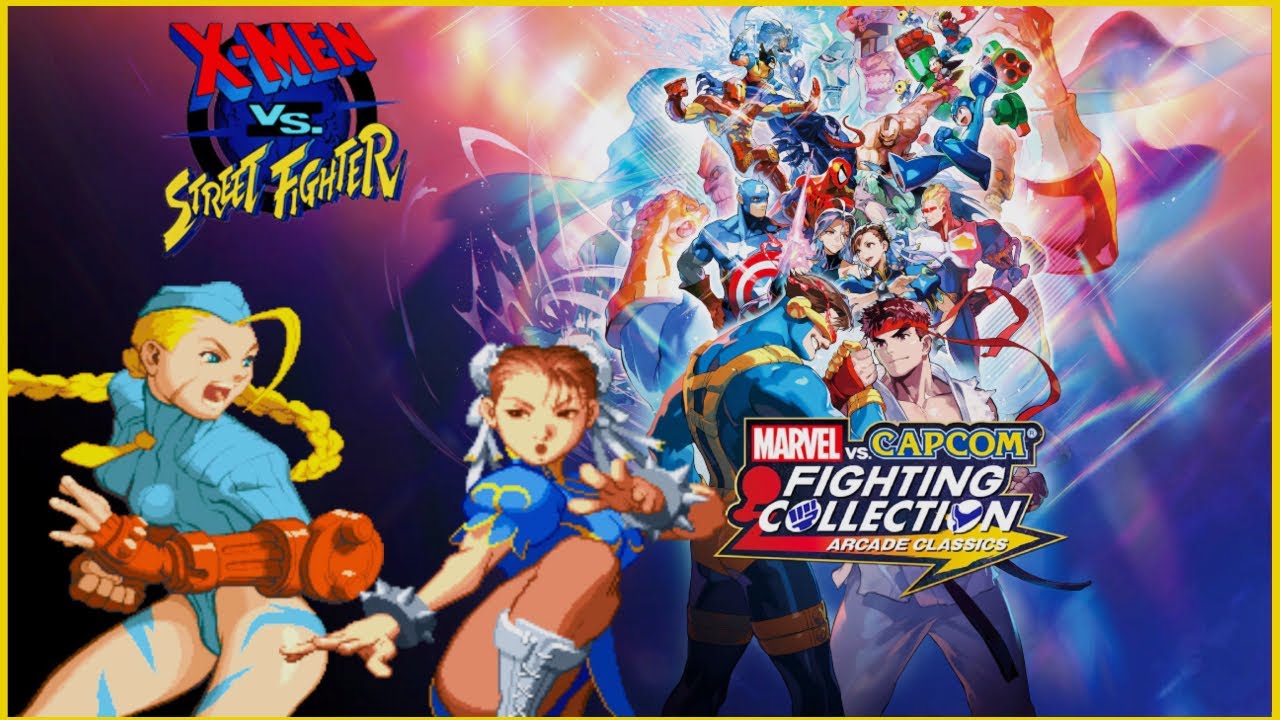 Marvel vs Capcom Fighting Collection X-Men vs. Street Fighter Cammy & Chun-Li