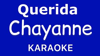 “Querida” (Chayanne karaoke)