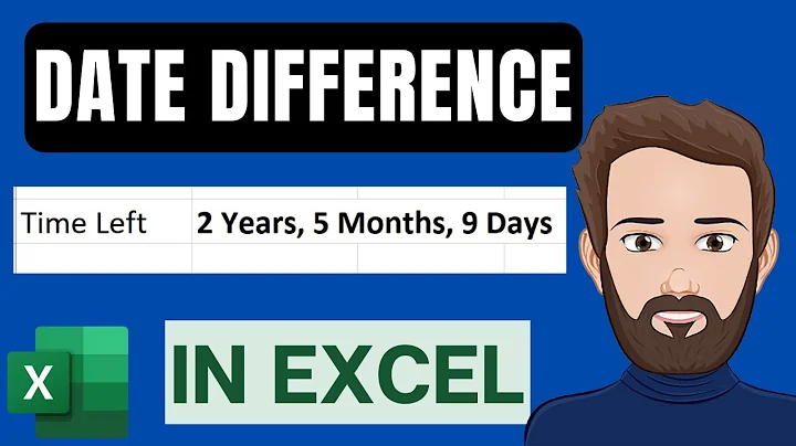 Get the Days, Months, & Years Between Dates in Excel (1 Formula) - DayDayNews