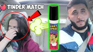 FART SPRAY PRANK ON TINDER DATE *Gone Wrong*?