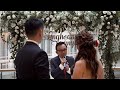 Lunch Solemnisation at Fullerton Hotel 2020 | Ling Hoang & Wan Yi