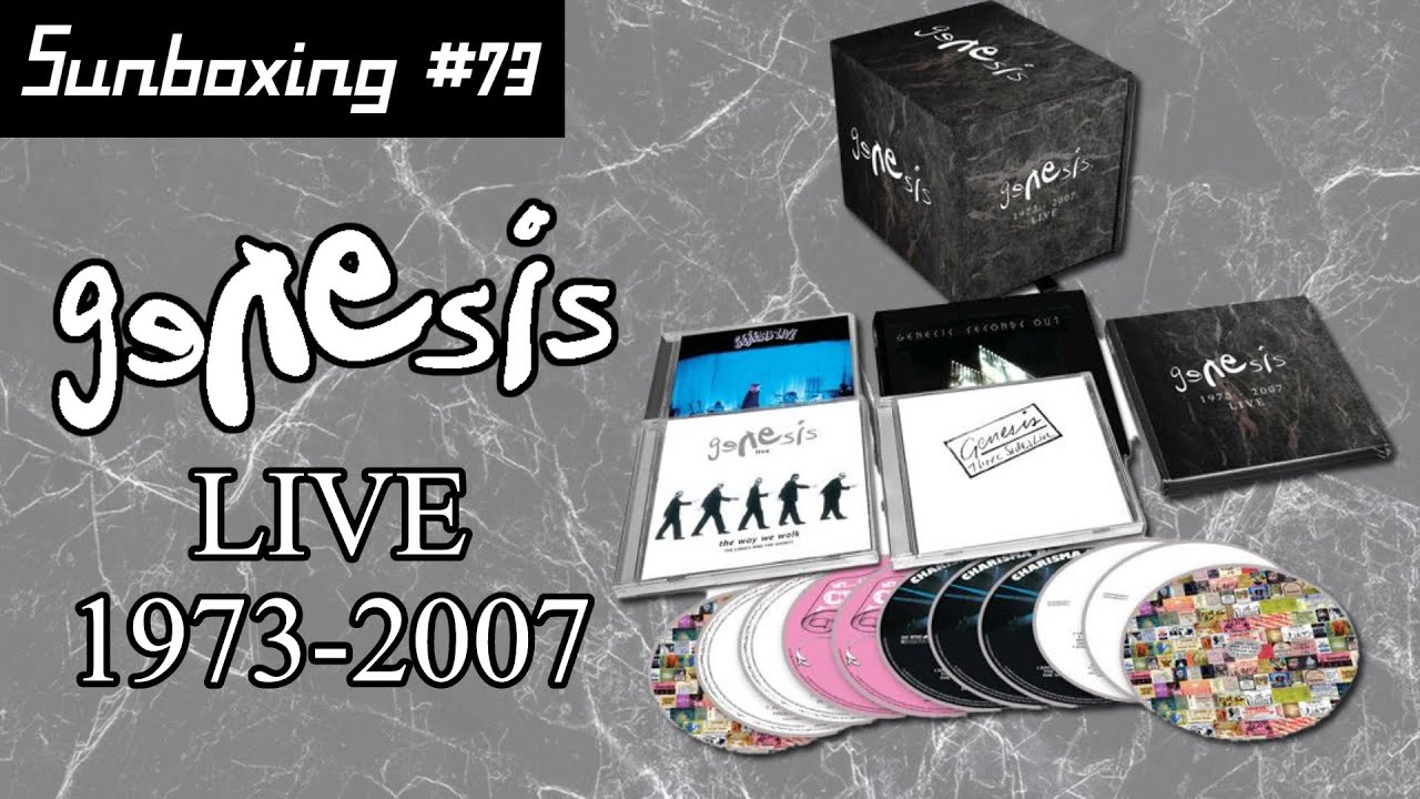 Распаковка бокс-сета Genesis Live 1973-2007 из 13 дисков (Sunboxing #73) | Vinyl Community