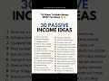 💸30 Passive Income Ideas You Can Start in2025!