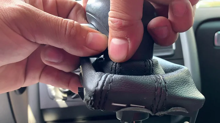 Audi A4 S Line DIY Shift knob retrofit.