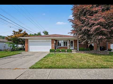 10928 Balfour Avenue, Allen Park, MI home video tour