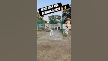 GOOD HIGH ARM BOWLING ACTION 😲🔥👌|| #fastbowling #fastbowler #viral #cricket #trending #shorts