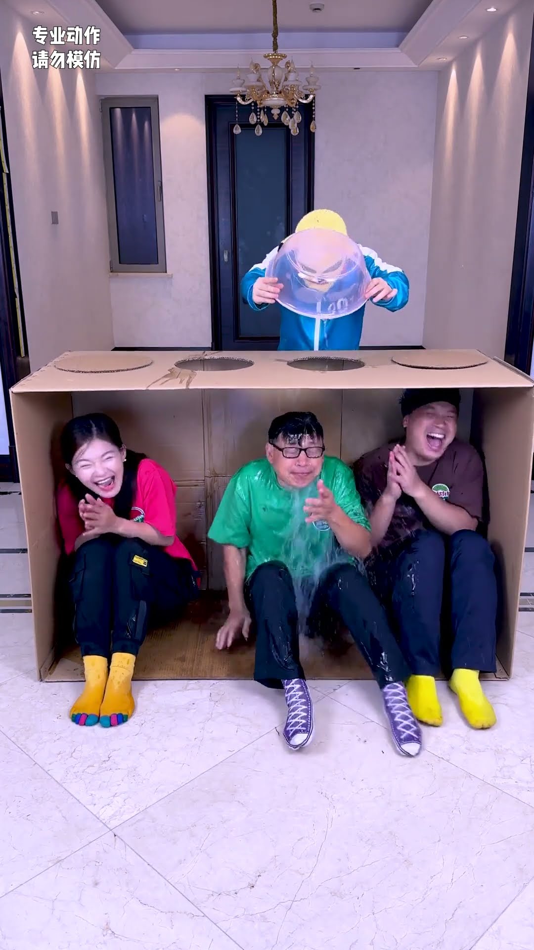 Open The Blind Box Challenge And See Who Is The Luckiest Today?#Funnyfamily#Partygames#Shorts