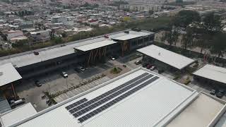 Instalación de paneles solares gimnasio impulso