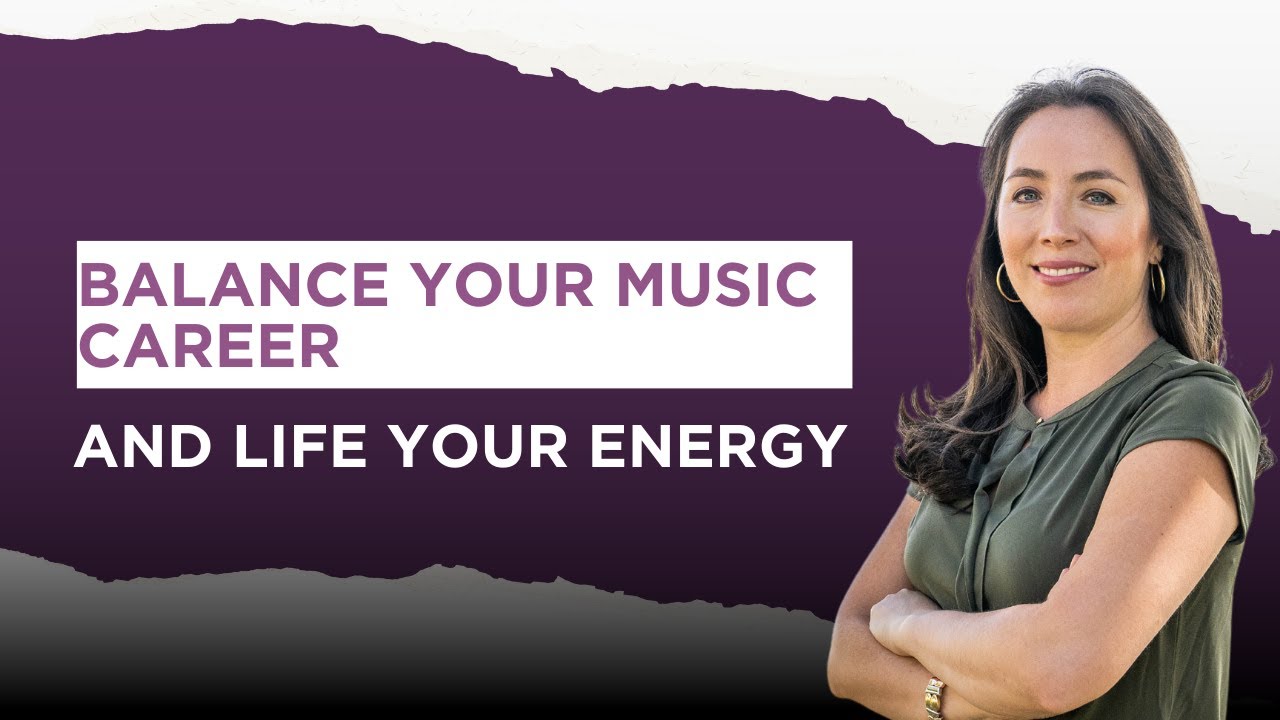 How to find balance in your music career and life - YouTube