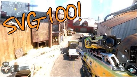 Sniping With the SVG-100! (BO3 Multiplayer)