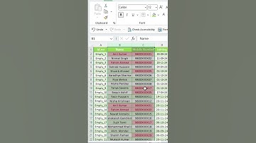 How to highlights duplicate in Excel #excel #shortvideo #exceltutorial