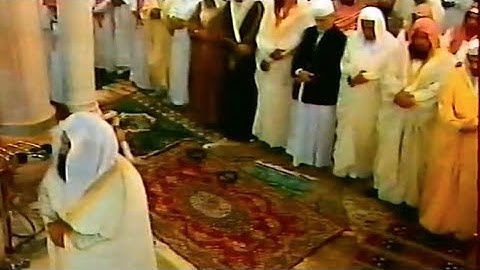 تلاوة من سورة آل عمران - تهجد الحرم المكي ليلة 29 رمضان 1416 هـ | عبد الرحمن السديس