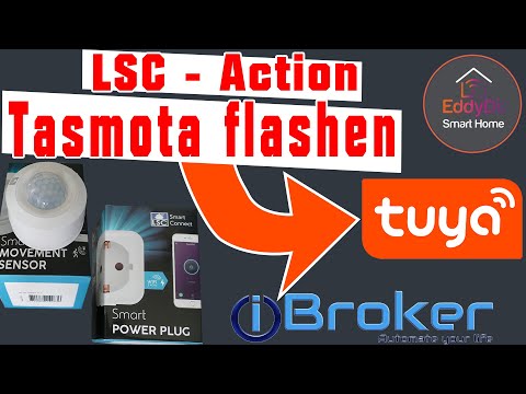 Action LSC smart connect mit Tasmota flashen Steckdose & Bewegungsmelder [ioBroker Smart Home  TUYA]