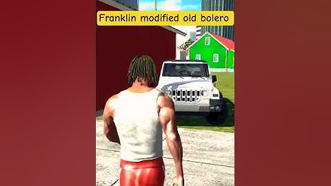 FRANKLIN MODIFIED OLD BOLERO😱||INDIAN BIKE DRIVING 3D STORY VIDEO #shorts #indianbikedriving3d