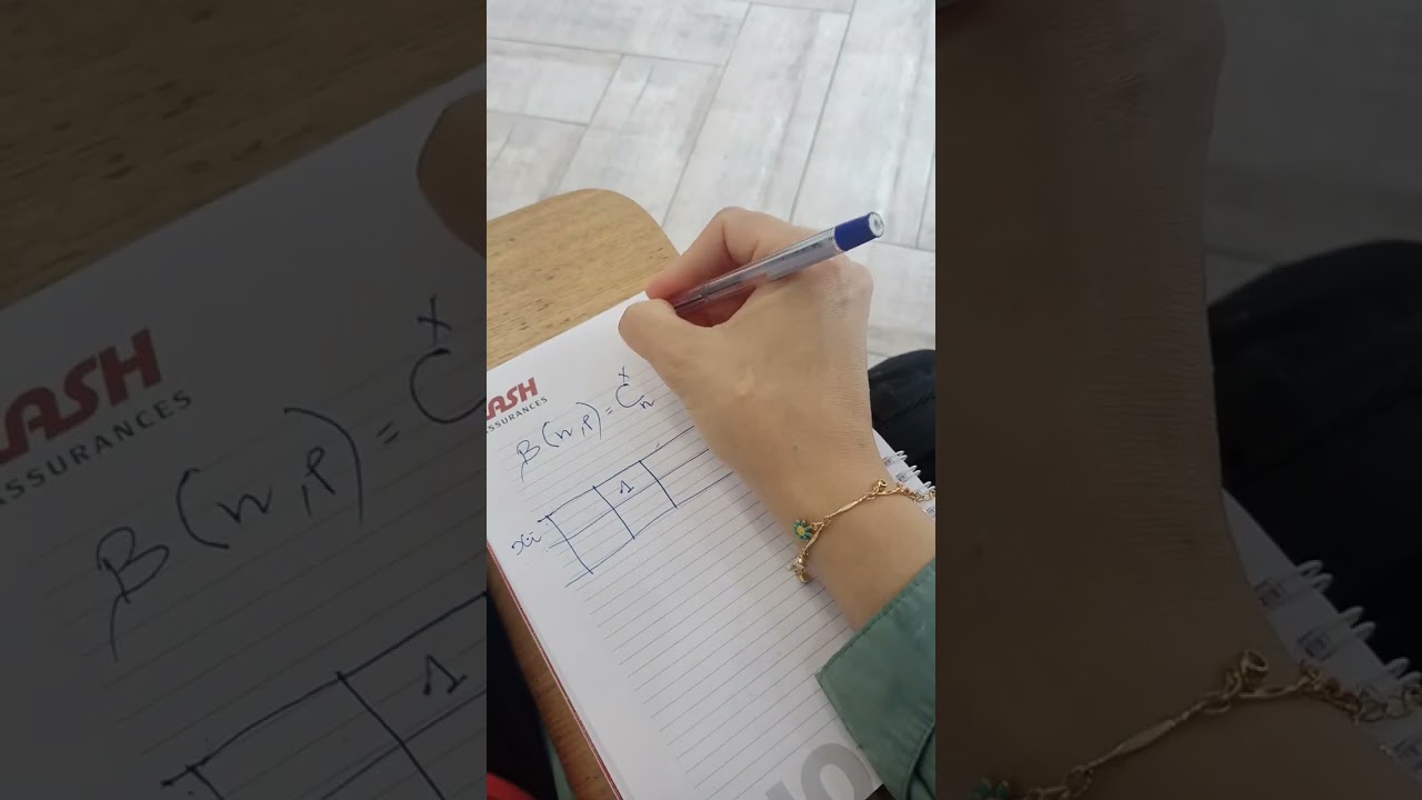 الاحصاء 02, سنة أولى جامعي، المتغير العشوائي المنقطع، القانون الثنائي 2