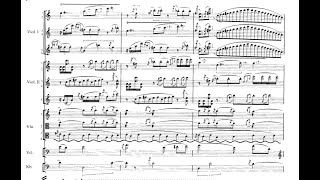 P. Vasks - Symphonie for Strings "Voices" [SCORE VIDEO]