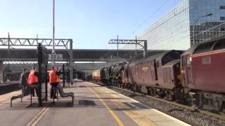 West Coast Railways 47760 37706 Drag 46100 Royal Scot Through Milton Keynes Central 20416