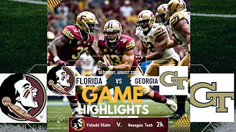 🚨 BIG UPSET ALERT 🚨 Florida State Seminoles vs. Georgia Tech Yellow Jackets | Full Game Highlights thumbnail
