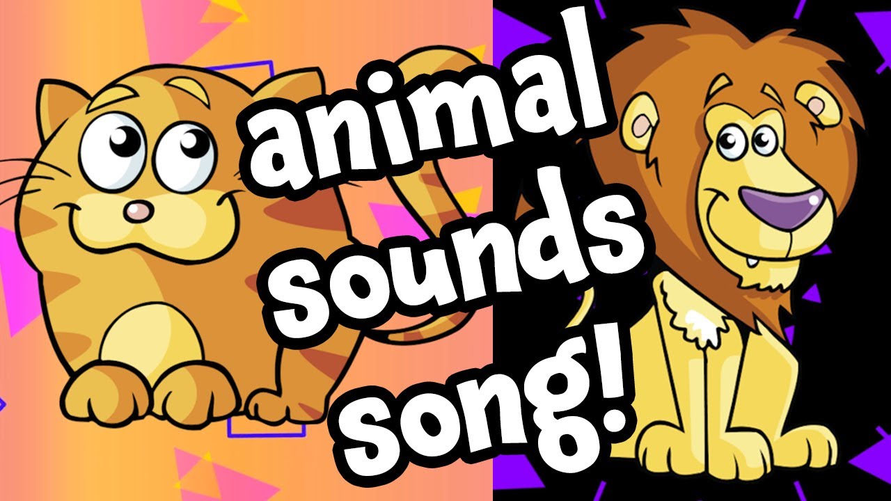 Safari and Farm Animal Sounds Song! | Learn About Animals for Children |  Kids Learning Videos - YouTube