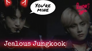 When kookie gets Jelly! Vkook