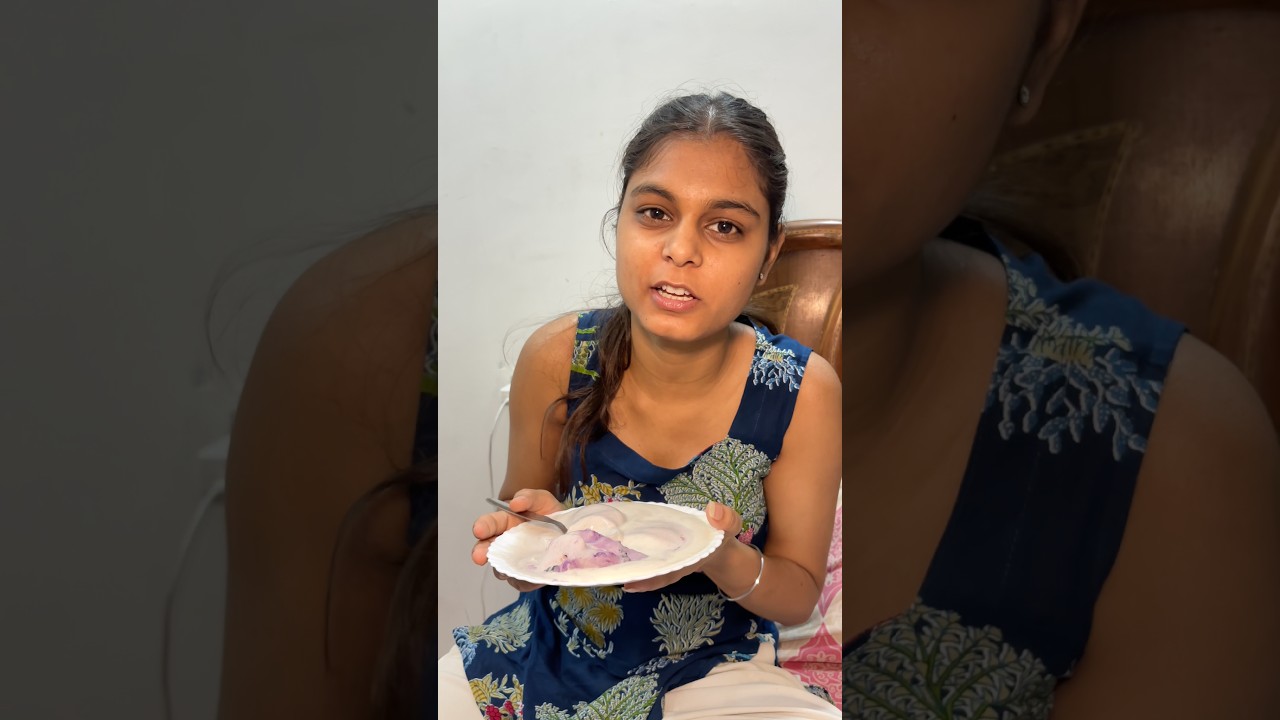 Kuch jyada hi tasty ice cream ban gayi😂 #shorts #siblings #cooking