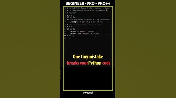 Python Indentation Explained: Beginner to Pro++ TIP 2 in 35 Seconds #python #coding #learnpython