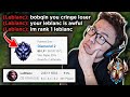 Fake 'rank 1 Leblanc' get exposed then came to my stream to threaten me :)