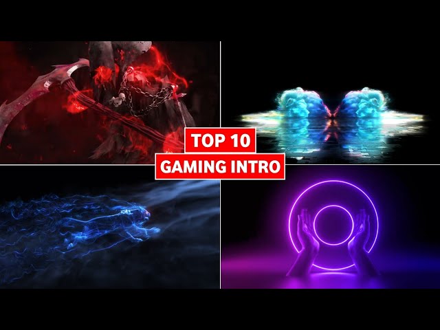 10 Gaming Intro Without Text Free to use 