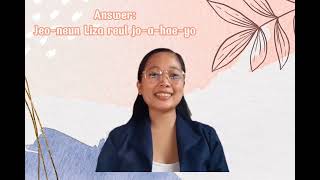 Korean Oral Test