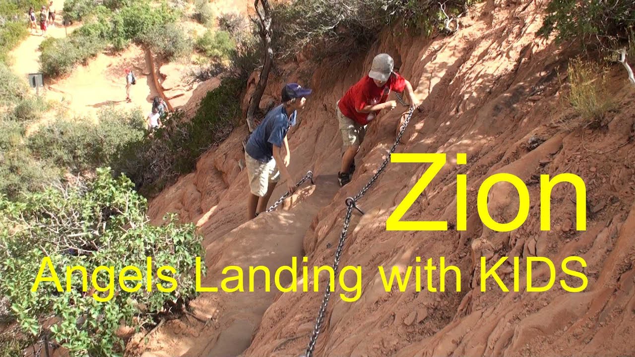 Angel's Landing - Hike with kids - Scariest Hike in America? Don´t worry - save the summit - Zion NP