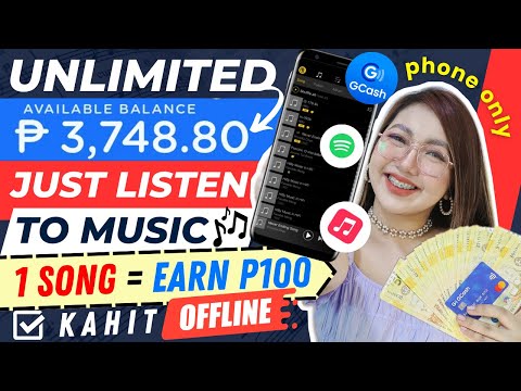 GCASH ₱3700 FREE NAKUHA KO AGAD! MAKIKINIG KA LANG NG MUSIC 