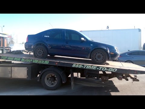 JETTA GOES TO JUNKYARD!