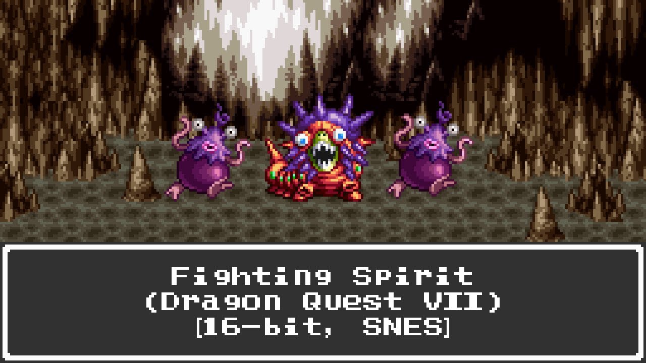 Fighting Spirit (Dragon Quest VII: Fragments of the Forgotten Past) [16-bit, SNES]