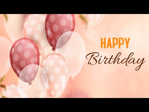 ПОЗДРАВЛЕНИЕ С ДНЁМ РОЖДЕНИЯ ДЛЯ ЖЕНЩИНЫ 🌸 ЗАЖИГАТЕЛЬНАЯ МУЗЫКА 🎵